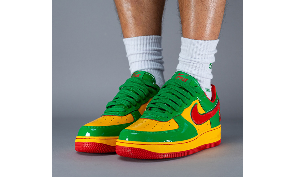 rasta air force ones
