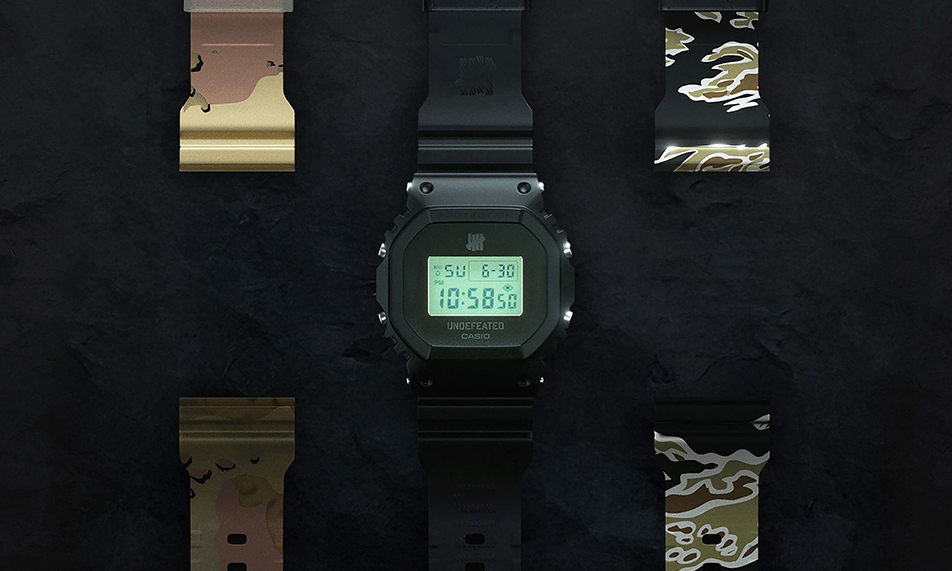 UNDEFEATED x G-SHOCK 合作腕表来袭