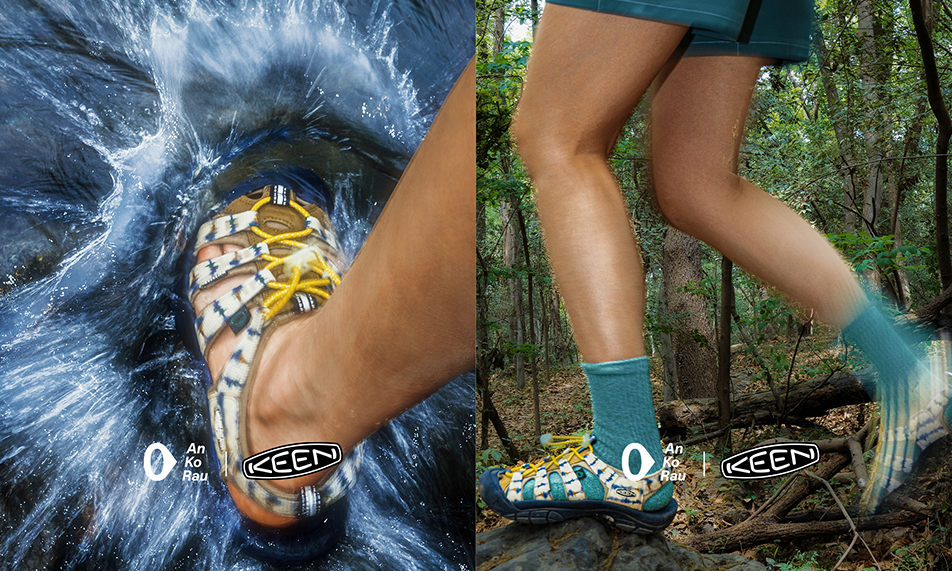 KEEN 携手安高若展开品牌首次中国联名，赋予 Newport Retro 灵动限量新配色