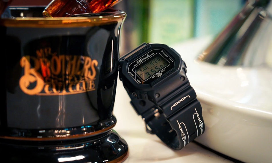 MR.BROTHERS CUT CLUB x G-SHOCK 十周年腕表发布