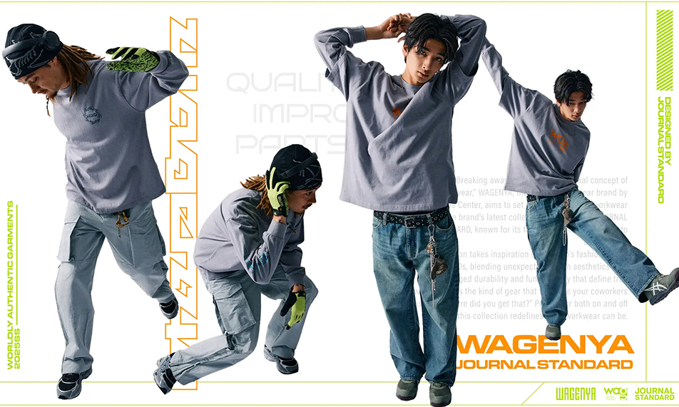 WAGENYA designed by JOURNAL STANDARD 全新系列来袭