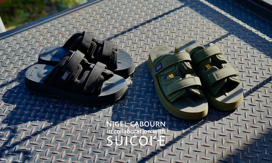 Nigel Cabourn x SUICOKE 联名凉鞋发布
