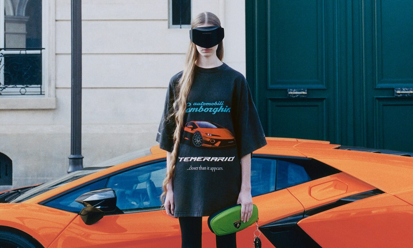 BALENCIAGA 携手 Lamborghini 推出联名系列
