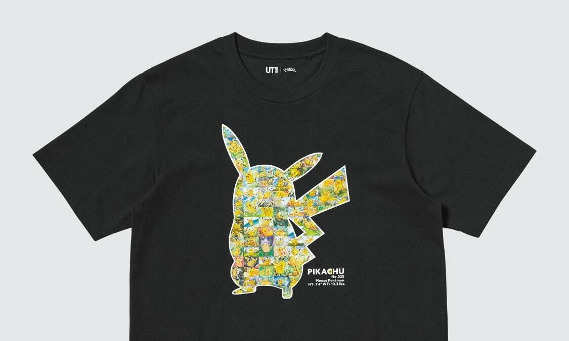 优衣库 UT x《宝可梦卡牌》合作系列公布