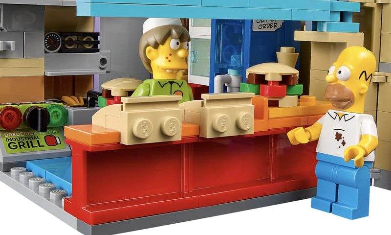 LEGO 推出全新《辛普森一家》系列 Krusty Burger 套裝