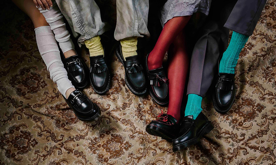 Dr. Martens 推出 Adrian 乐福鞋日本独家系列