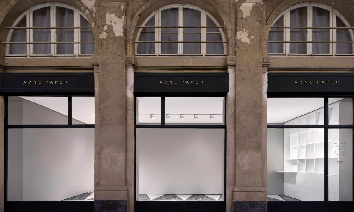 Acne Studios 巴黎首店转型为永久艺术空间