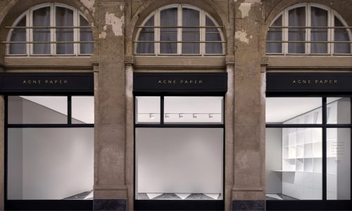 Acne Studios 巴黎首店转型为永久艺术空间