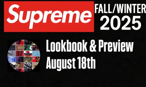 Supreme 2025 秋冬产品发售预告