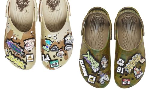 X-LARGE x Crocs Classic Clog「Brown Camo」亮相
