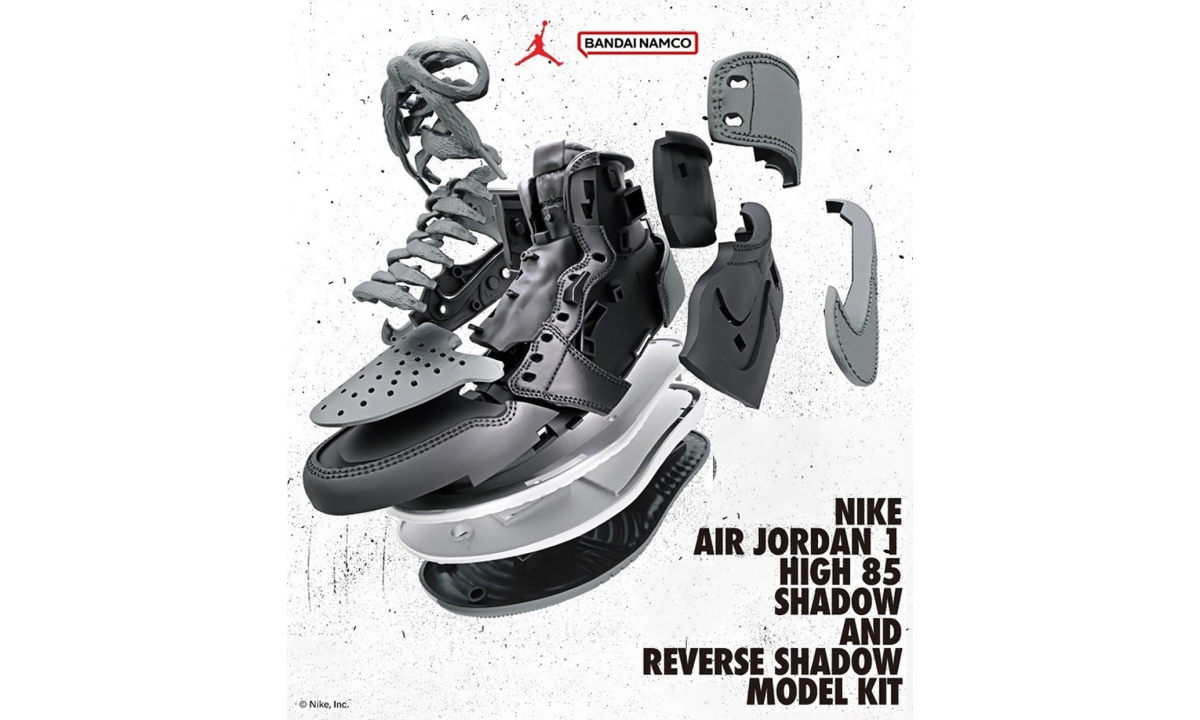 Nike 携手 BANDAI SPIRITS 推出「AIR JORDAN I HIGH ’85」拼装模型