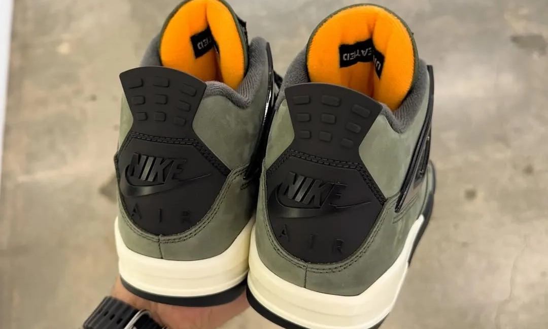 UNDEFEATED x Air Jordan IV 确认只发售「后跟 Air」版本