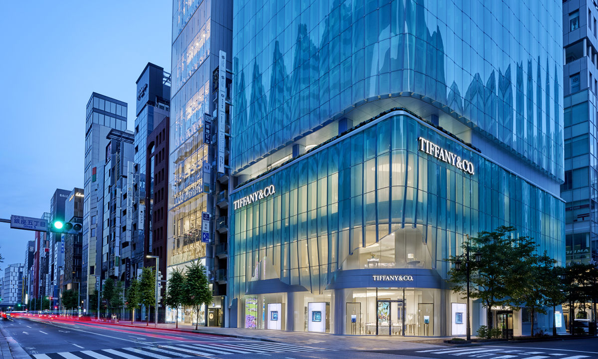 Tiffany & Co. 于日本东京揭幕亚洲最大旗舰店
