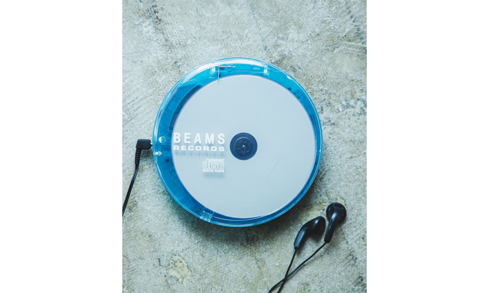 BEAMS RECORDS 便携式 CD 播放器现已推出