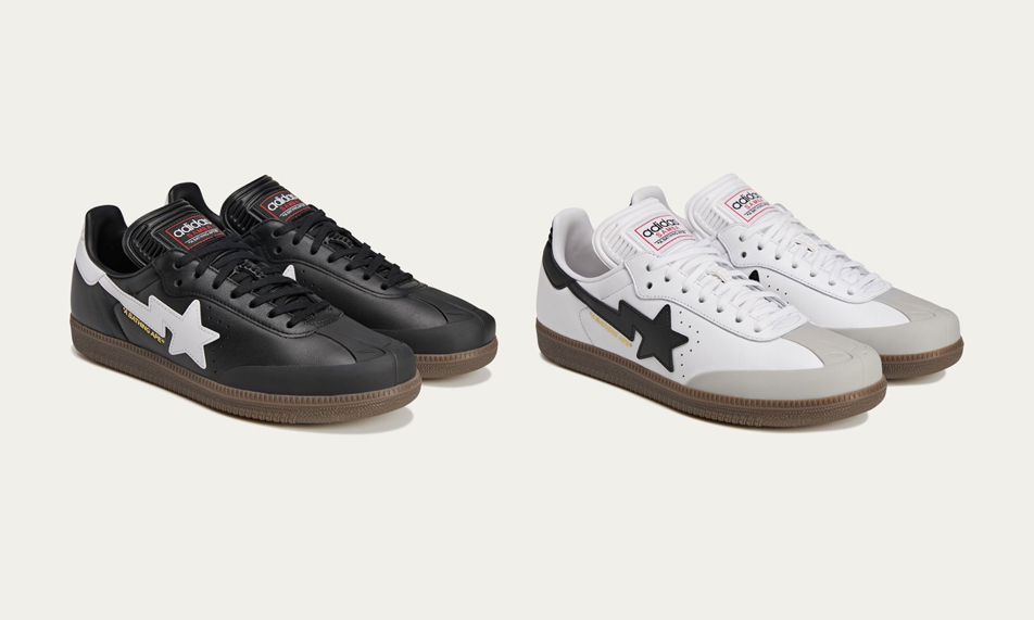 BAPE®︎ x adidas Samba 合作鞋款推出