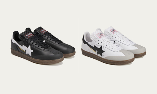 BAPE®︎ x adidas Samba 合作鞋款推出
