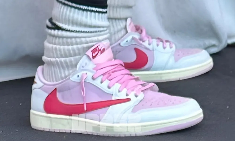 Travis Scott x Air Jordan I Low「Shy Pink」粉色现身