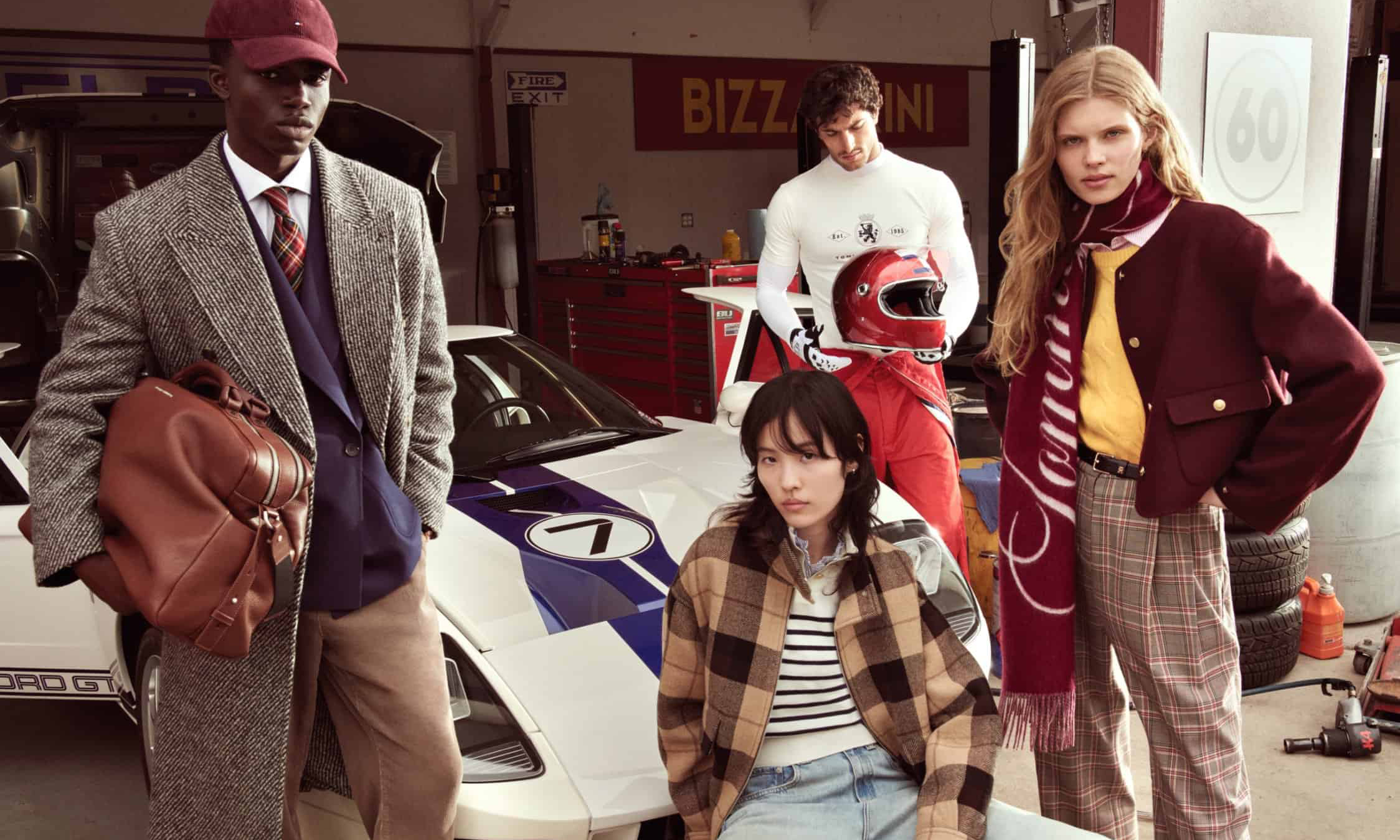 TOMMY HILFIGER 发布 2025 秋季广告「The Hilfiger Racing Club」
