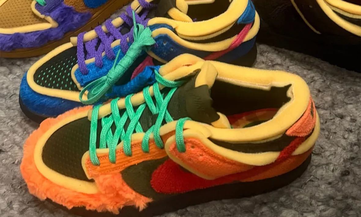 率先预览 CPFM x Nike Dunk Low「Swamp Sponge」联名鞋款