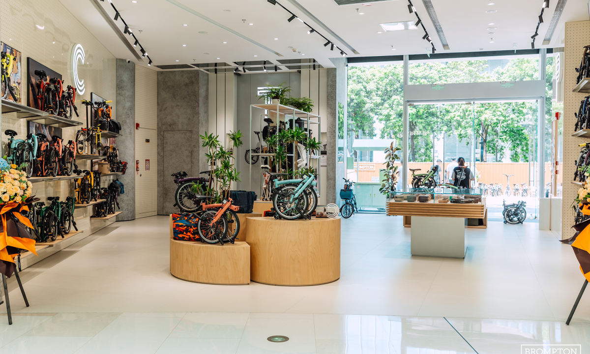 BROMPTON 广州天环广场店盛大开业