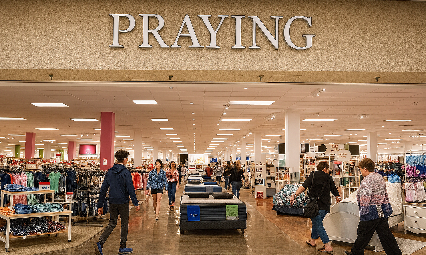 Praying 国内首家快闪店正式登陆 ENG