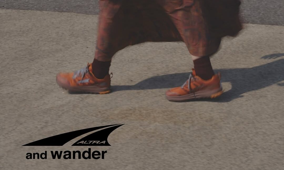 and wander x Altra 全新联名鞋款发布