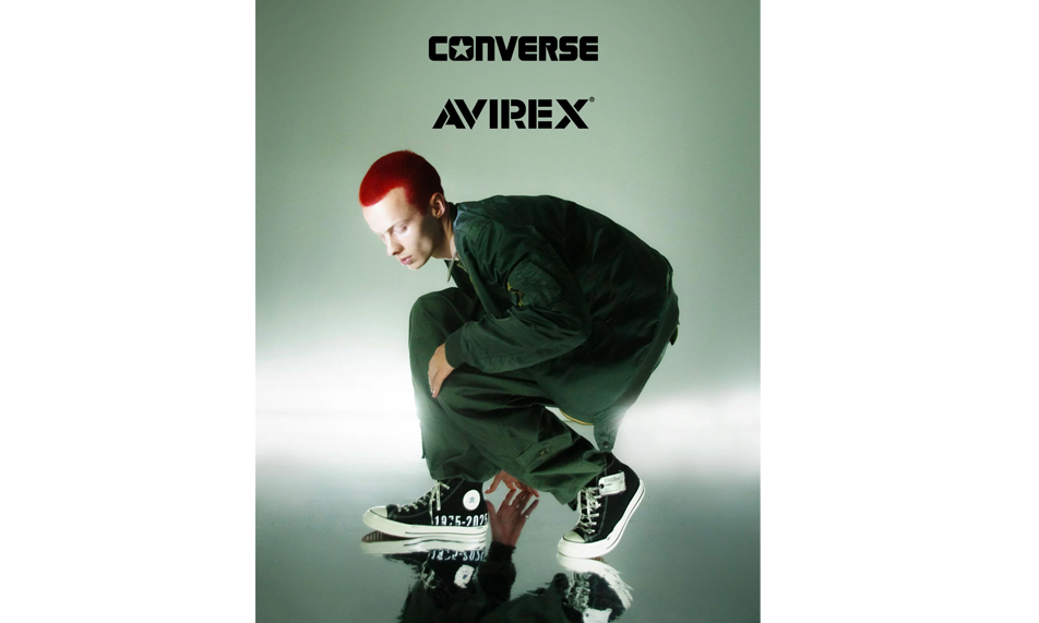 AVIREX x CONVERSE 周年纪念鞋款推出