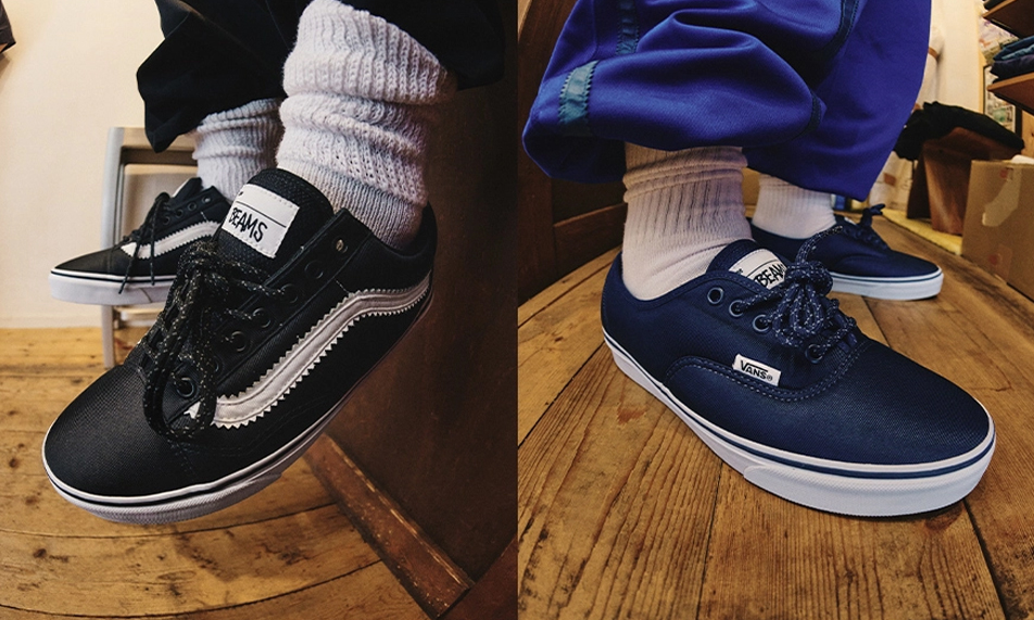 BEAMS x VANS 联名鞋款发布