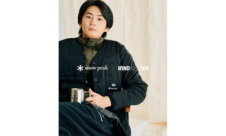 WIND AND SEA x Snow Peak 合作系列即将发售