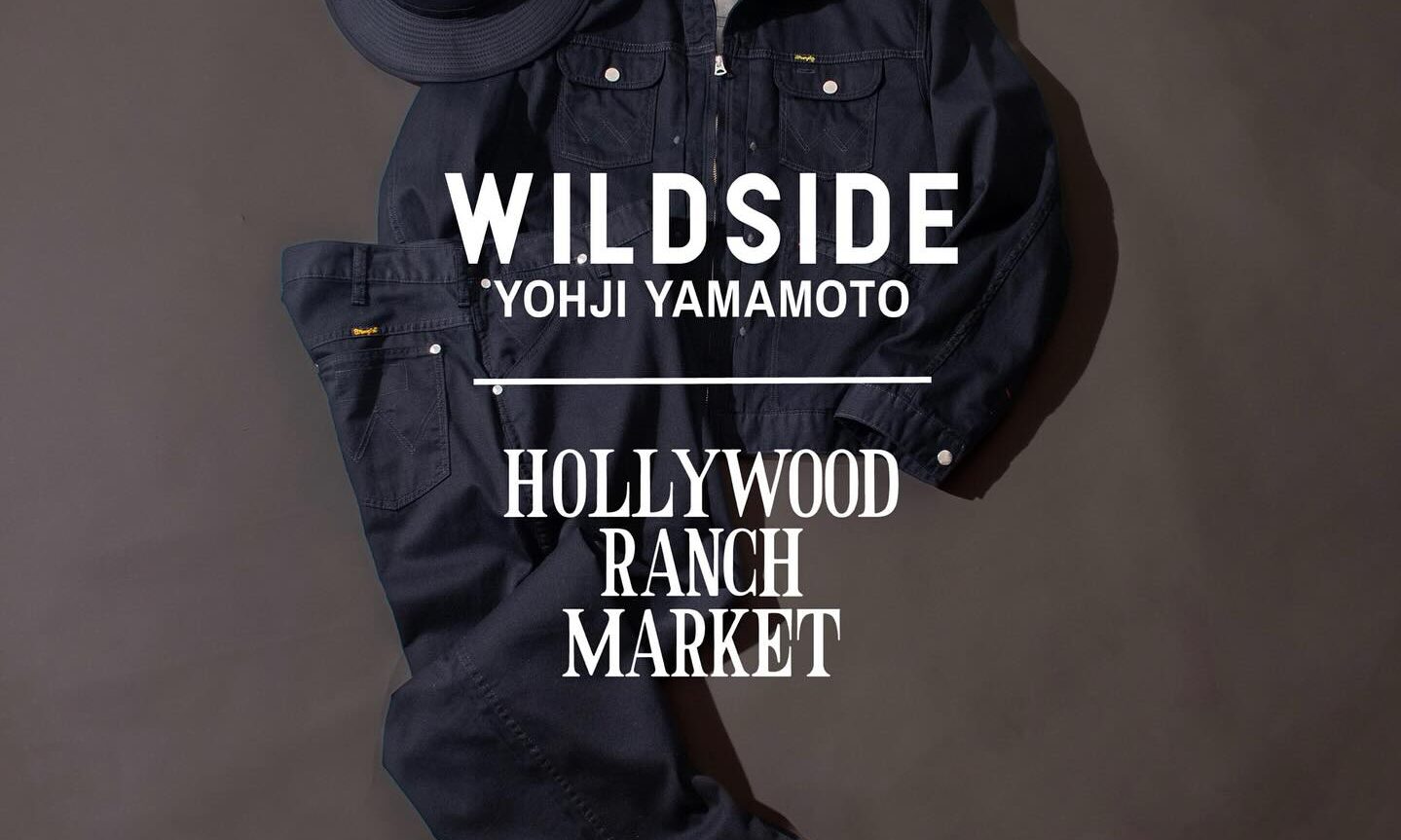 WILDSIDE YOHJI YAMAMOTO x HOLLYWOOD RANCH MARKET 的第三弹联名系列发布