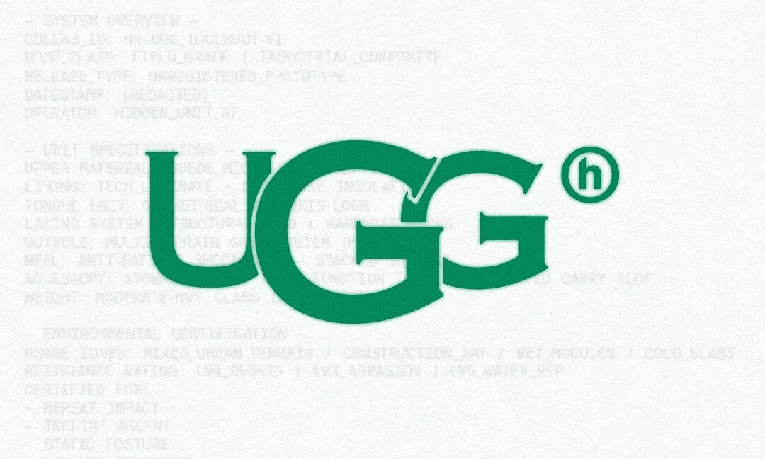 HIDDEN® 携手 UGG 推出限量合作靴款