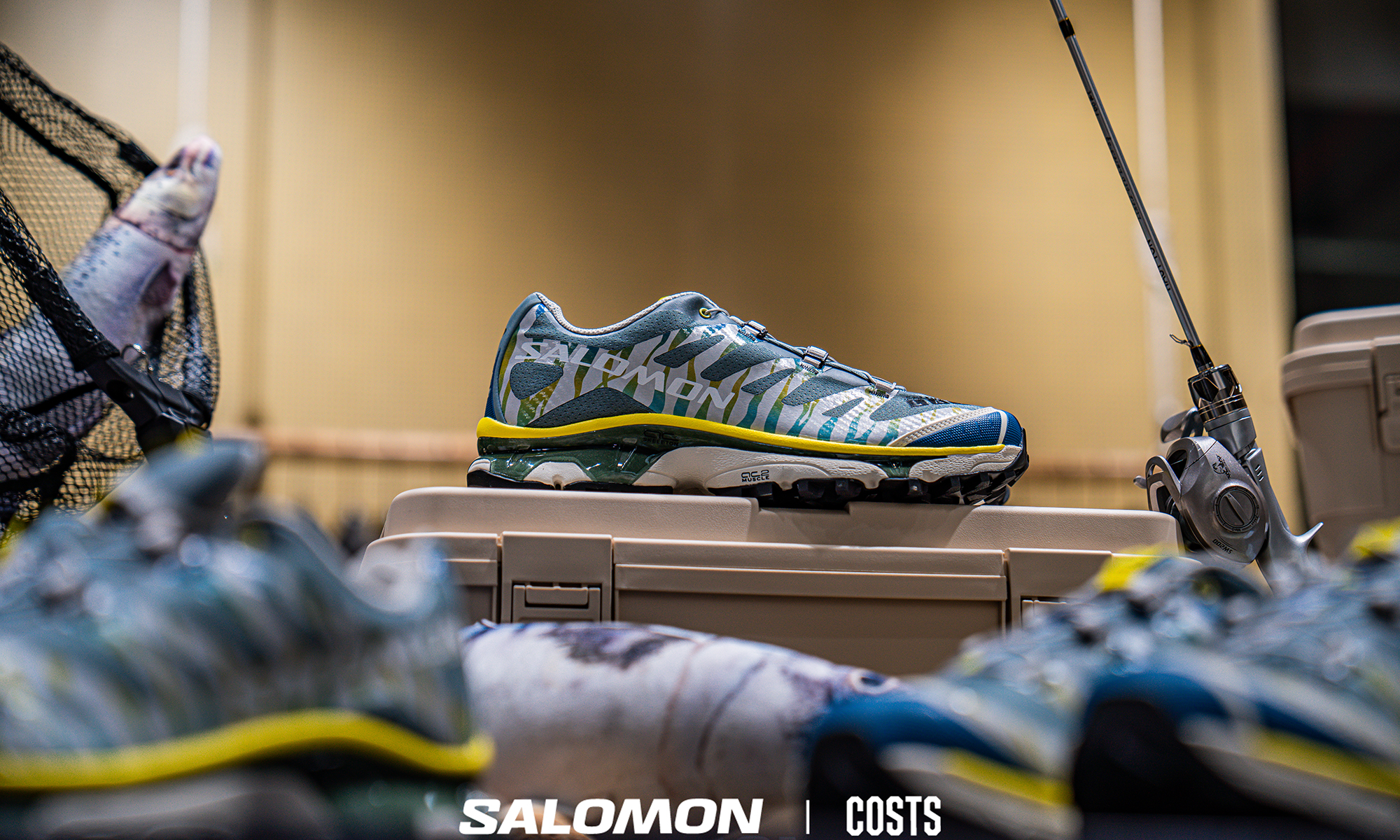 把深圳海域的鱼类外观，做在 SALOMON 鞋款上？