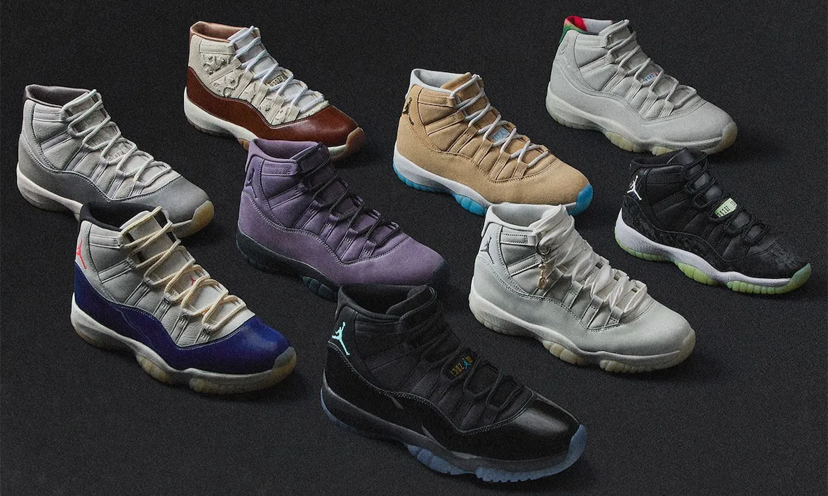 9 款齐发，纪念 Air Jordan XI 三十周年
