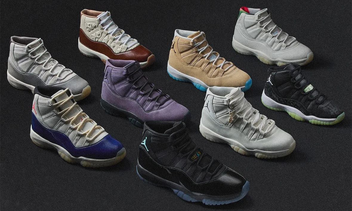 9 款齐发，纪念 Air Jordan XI 三十周年