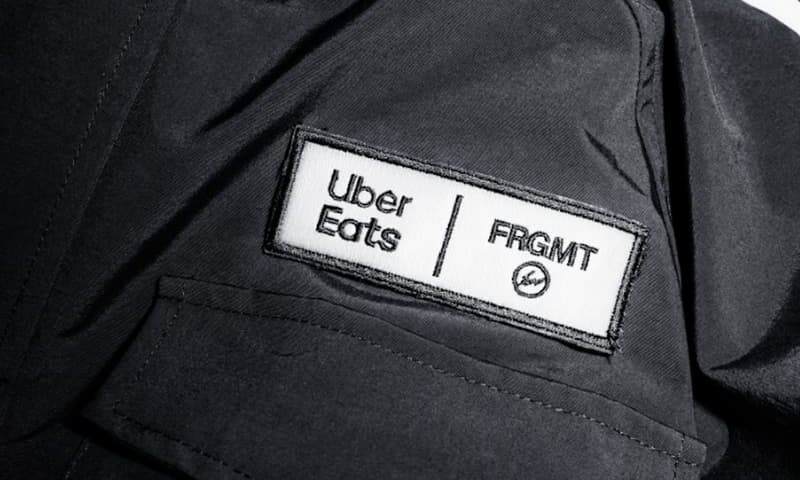 藤原浩 Fragment Design x Uber Eats x KOMINE 限量骑行夹克亮相