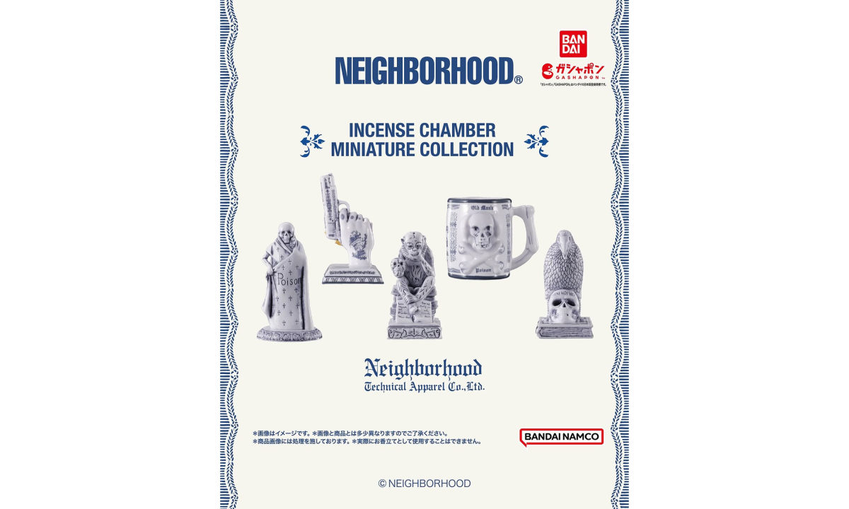 NEIGHBORHOOD 携手 BANDAI 打造香炉扭蛋
