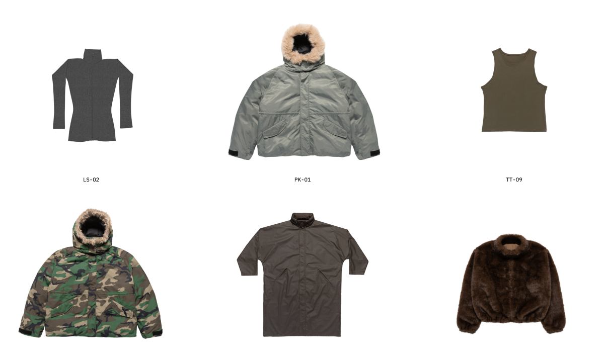 YEEZY 官网上新多款产品