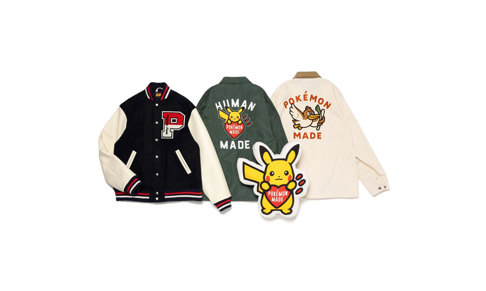 Pokémon x HUMAN MADE 合作胶囊系列正式发布