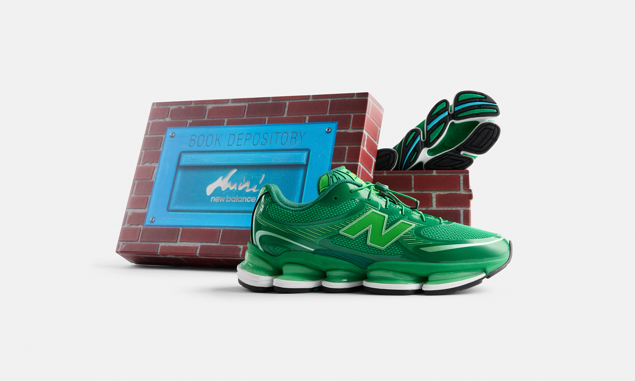 Aminé x New Balance ABZORB 2000「Biblioteca」联名鞋款释出