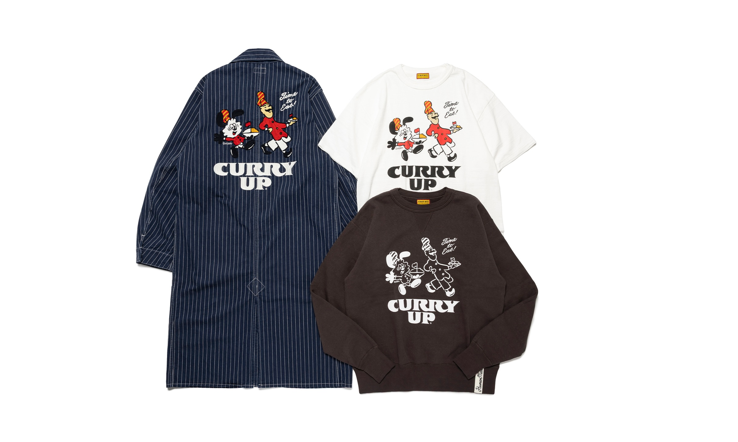 CURRY UP 新店开业,HUMAN MADE、Verdy 限定系列释出
