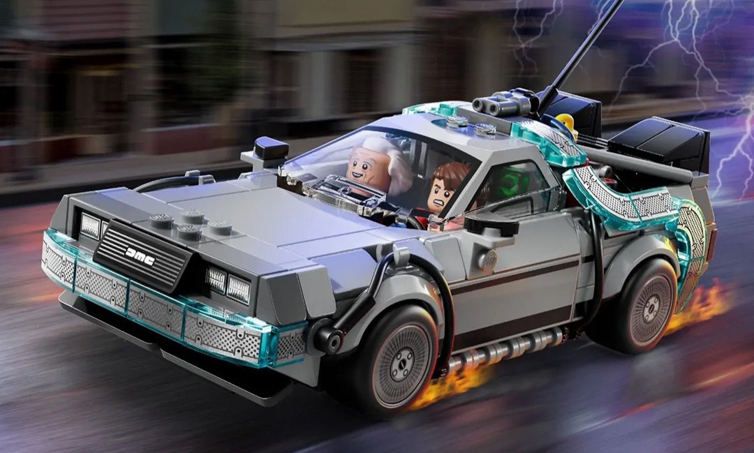 LEGO® 推出「Back to the Future」时光机