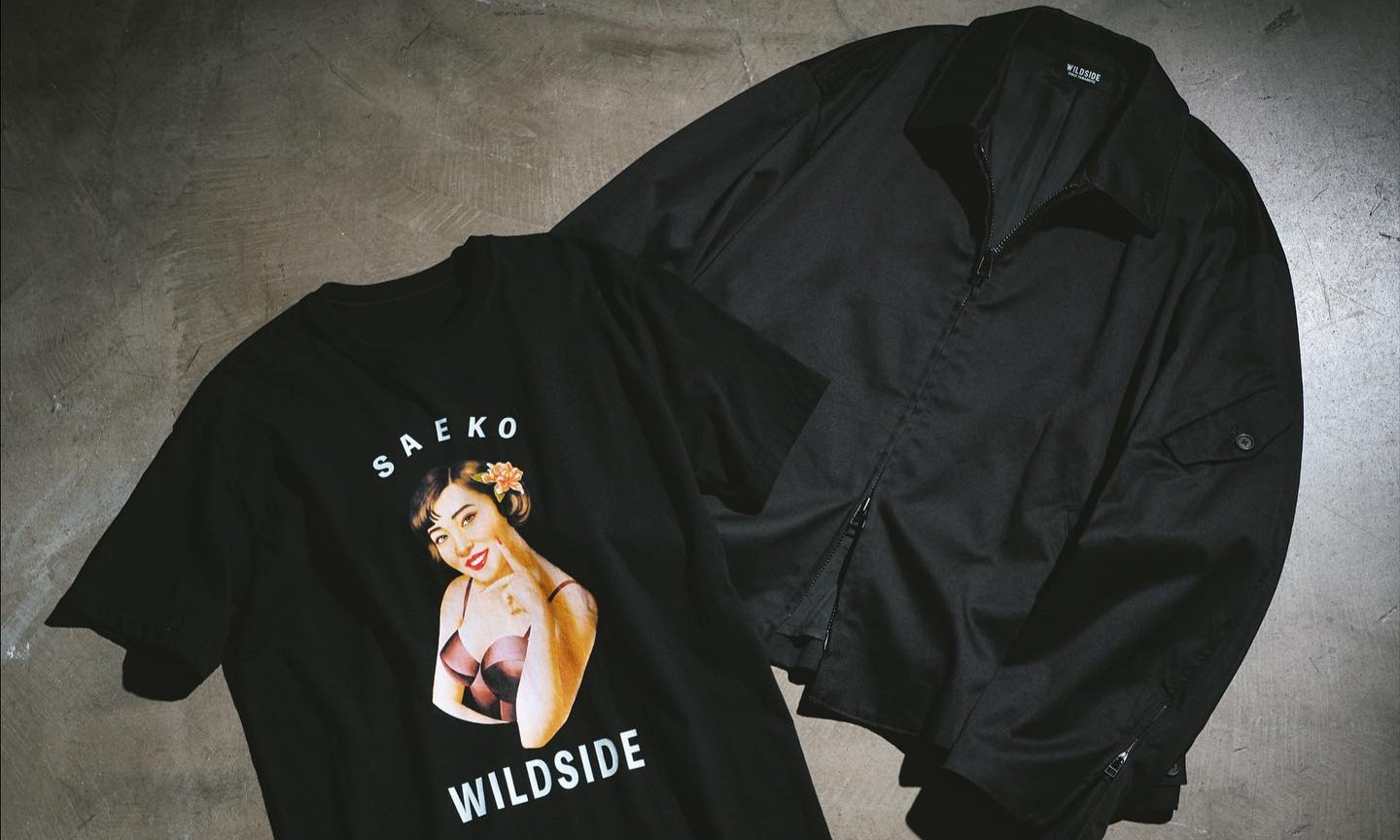 WILDSIDE YOHJI YAMAMOTO 发布与艺术家 Saeko Tsuemura 联名服装