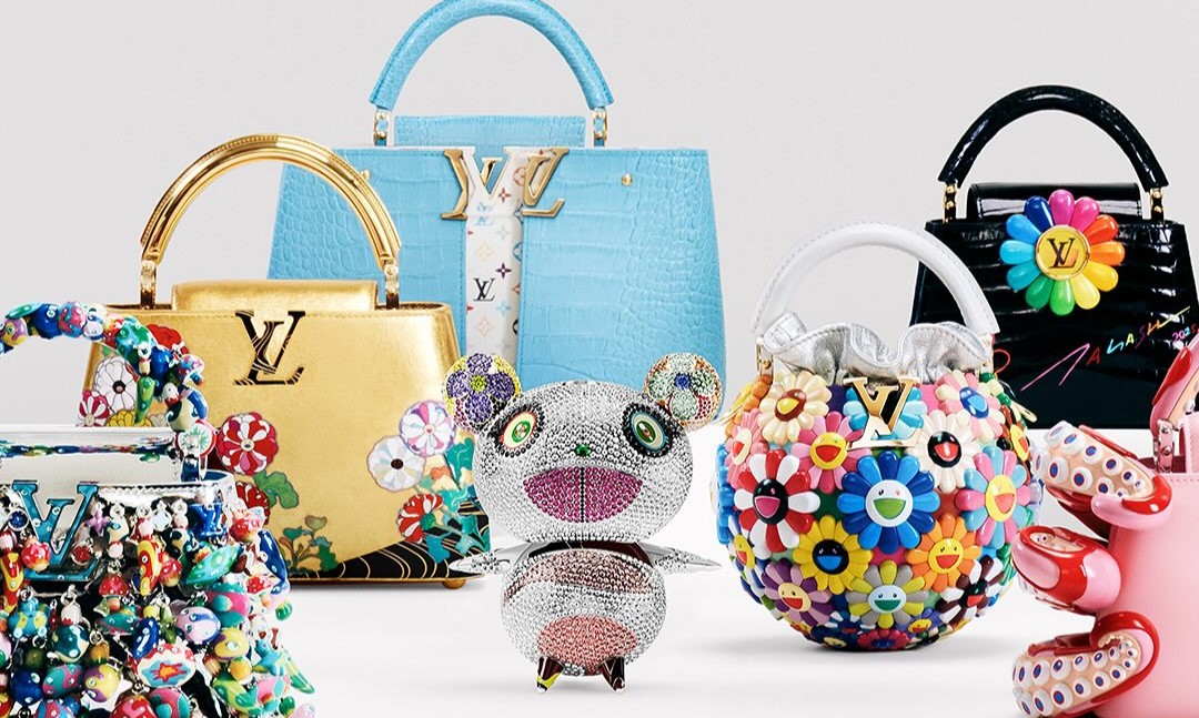 LOUIS VUITTON 与 Takashi Murakami 合作推出全新包袋系列