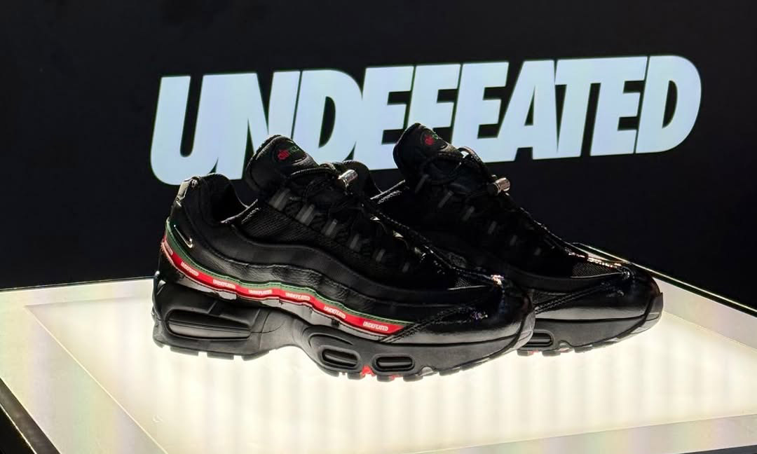 UNDEFEATED 与 Nike 复刻经典设计，推出 Air Max 95 全新联名系列