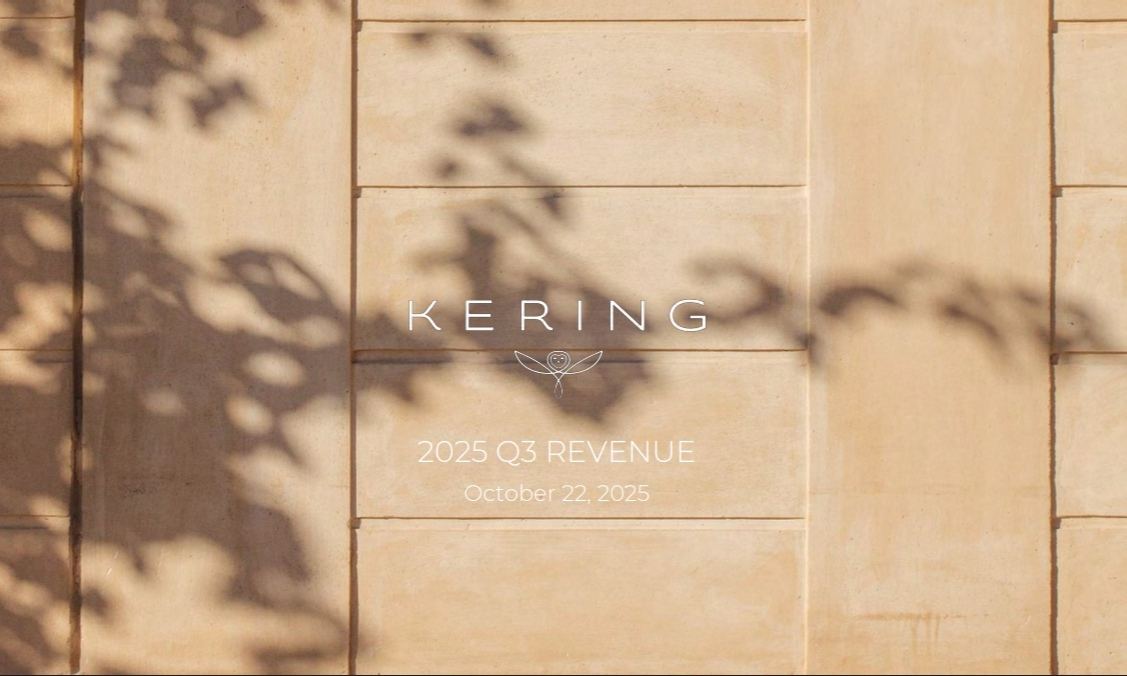 Kering 2025 第三季度财报出炉，GUCCI 表现高于预期