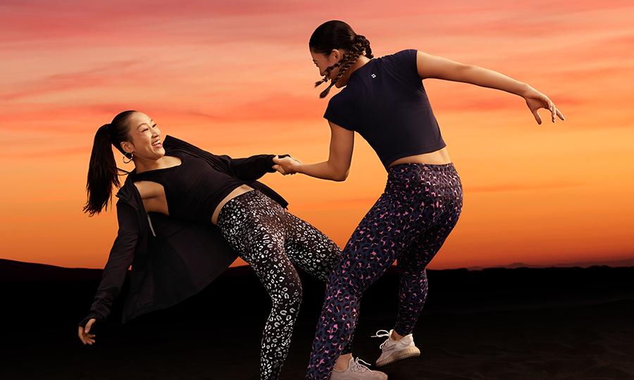 SWEATY BETTY 2025 秋冬系列诠释豹纹印花美学