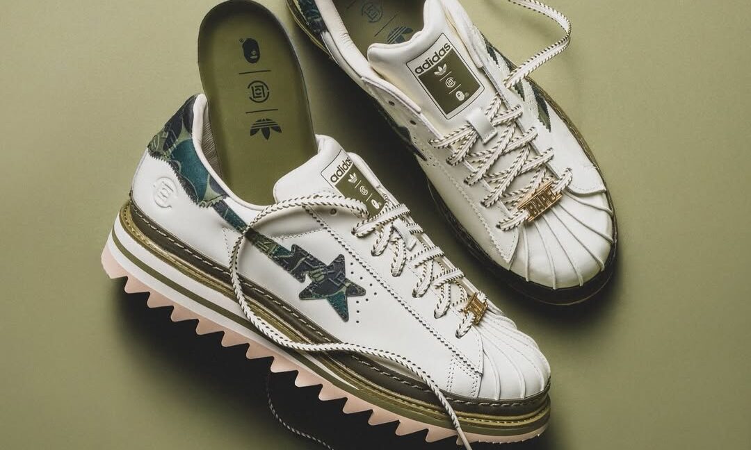 CLOT x BAPE® x adidas Superstar 三方联名释出