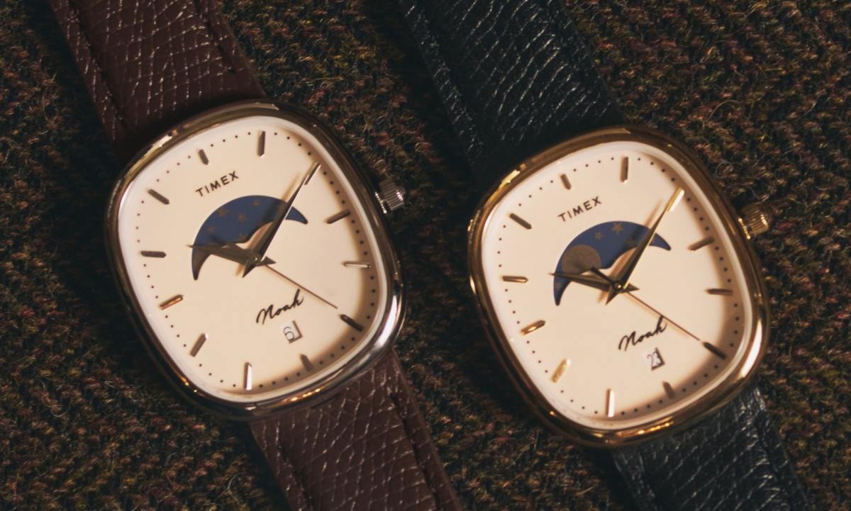 NOAH x TIMEX 全新合作月相腕表开启预售