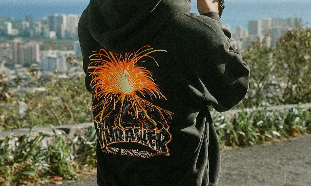 HUF 携手 THRASHER 发布 2025 秋冬合作系列