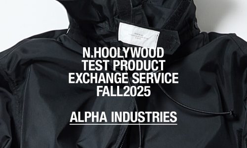 Alpha Industries x N.HOOLYWOOD TPES 全新军装夹克发布